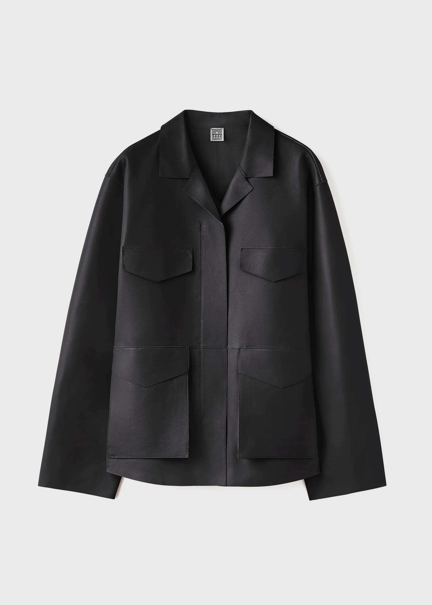 Army leather jacket black - Image 5