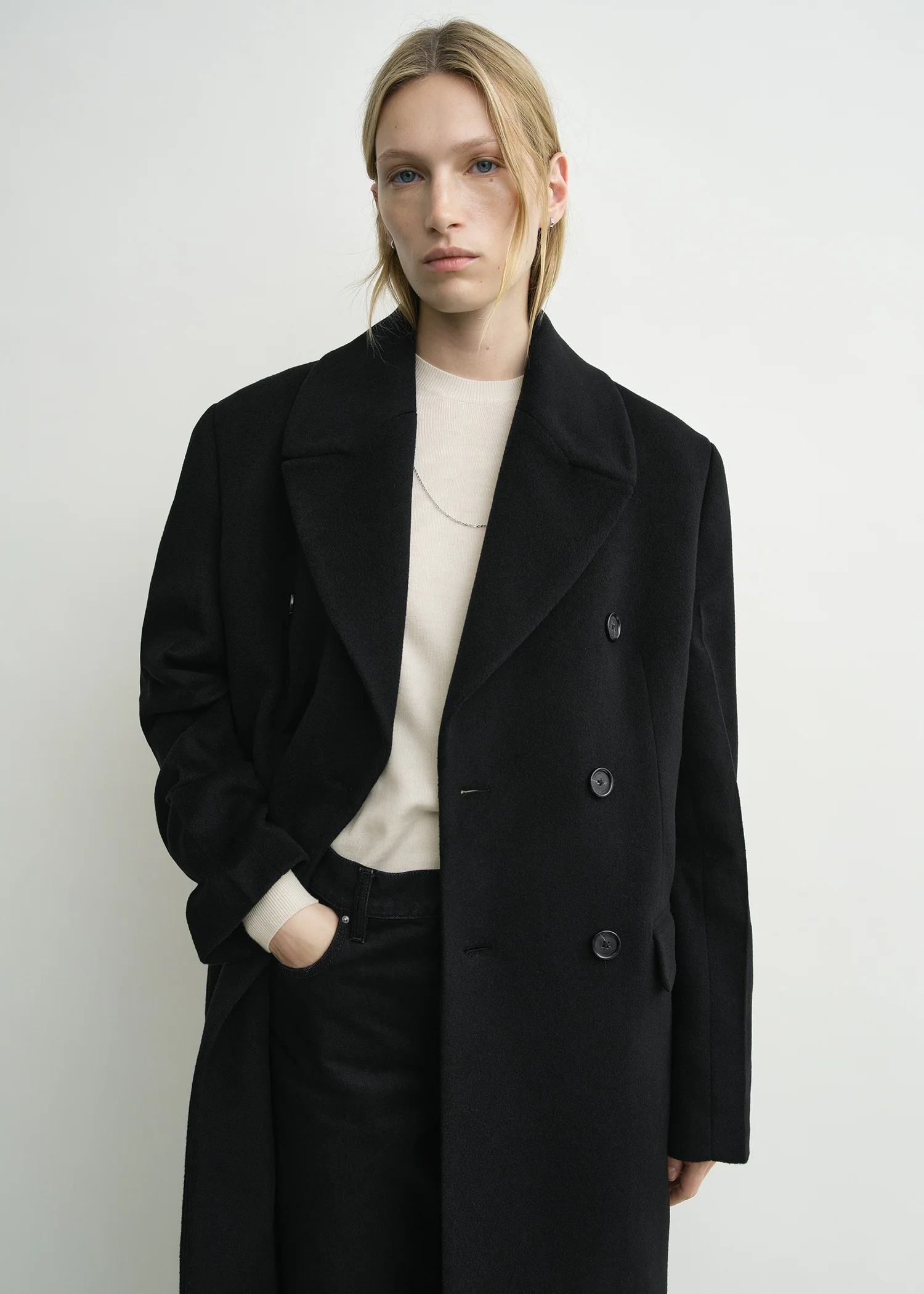 Broad coat black - Image 4