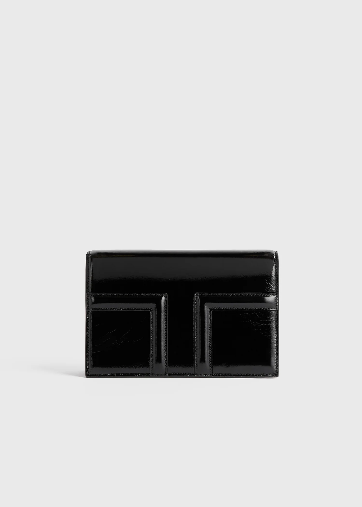 Mini T-flap naplack bag black - Image 5