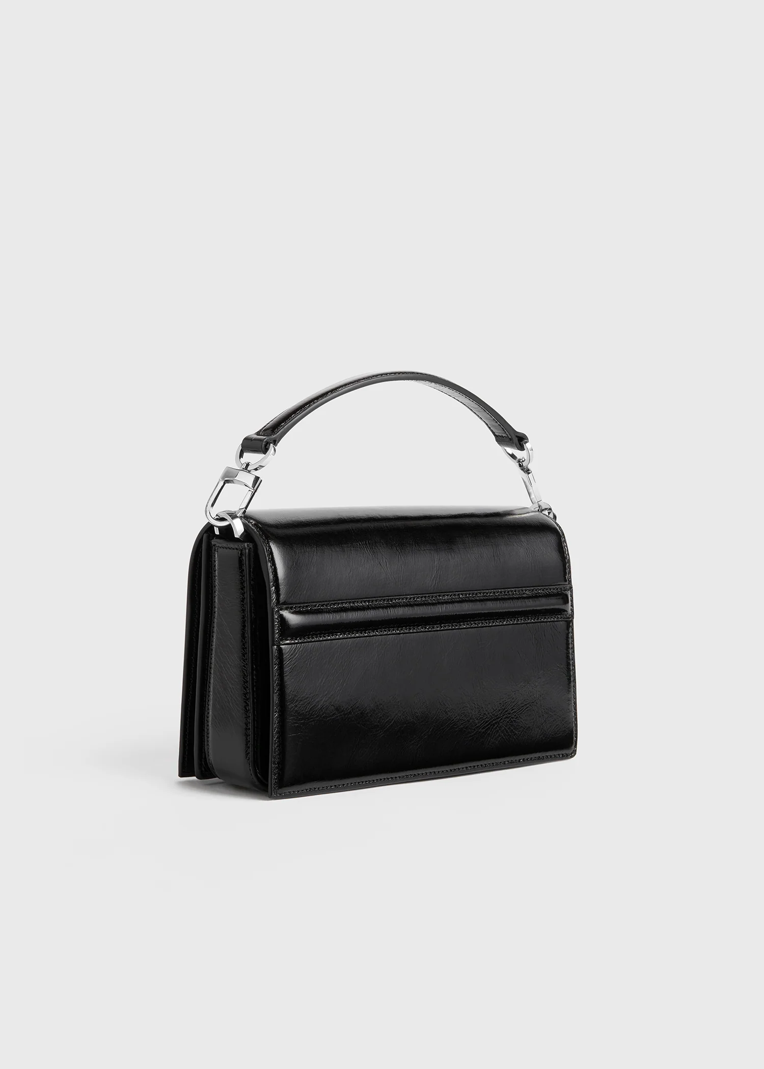 Mini T-flap naplack bag black - Image 6