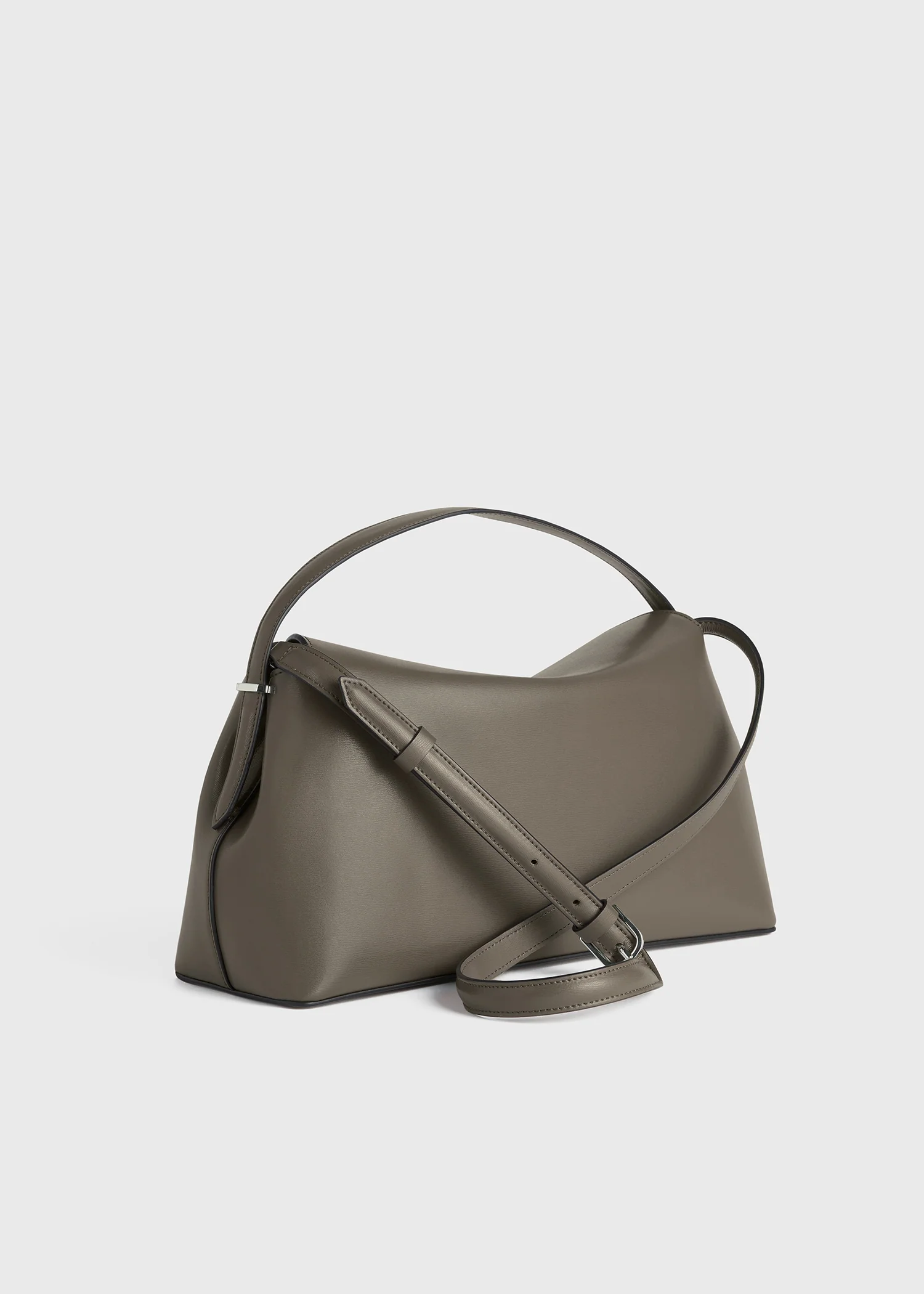 T-lock leather top handle ash - Image 4