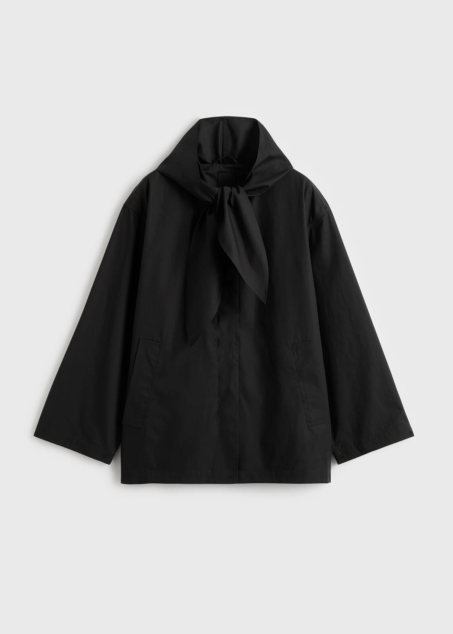 Technical scarf jacket black - Image 6
